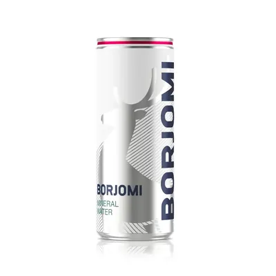 BORJOMI Apă minerală, doză 0.33L