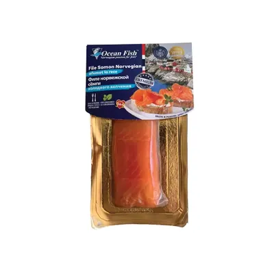 Ocean fish Somon file afumat 200g