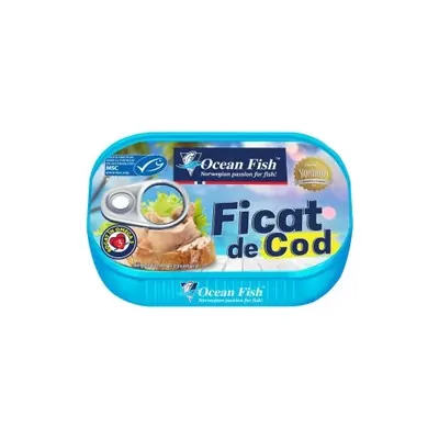 OCEAN FISH Ficat de cod natural 121g