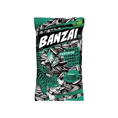 BANZAI Seminte de de floarea soarelui pestrite 90g
