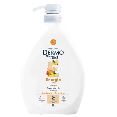 DERMOMED Gel de dus Energia Mango cu dozator 1l