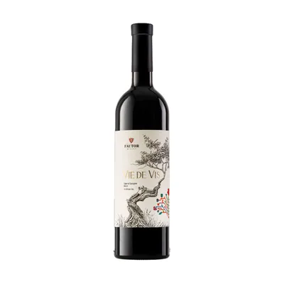 Vin Fautor Vie de Vis Merlot/Cabernet/Sauvignon rosu D/SEC 0.75l