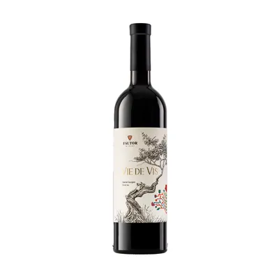 Vin Fautor Vie de Vis Cabernet/Sauvignon rosu sec 0.75l