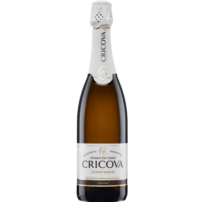 Vin spumant Cricova alb demisec 0.75l
