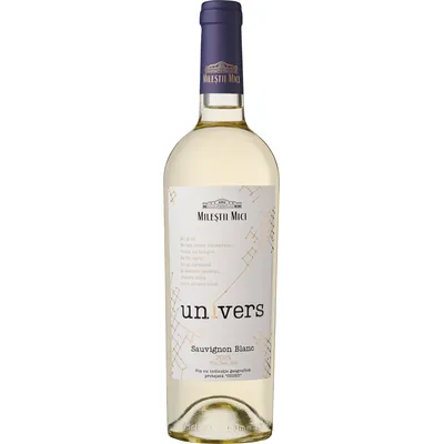 Vin Milestii mici Univers Sauvignon Blanc IGP alb sec 0.75l