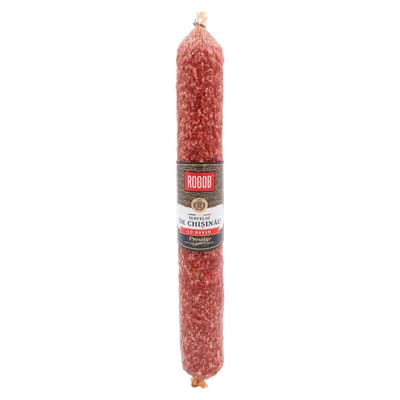 Salam Rogob Servelat de Chisinau cu coniac crud afumat 1kg