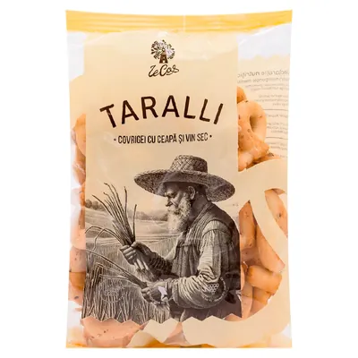 Covrigei LeCos Tarallini cu ceapa 200g