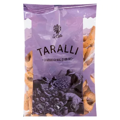 Covrigei LeCos Tarallini cu mac 200g