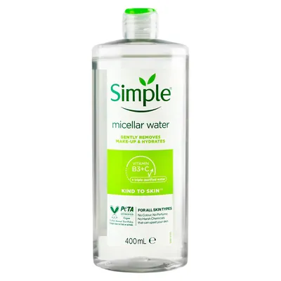 Apa micelara Simple Vitamin B3+C 400ml