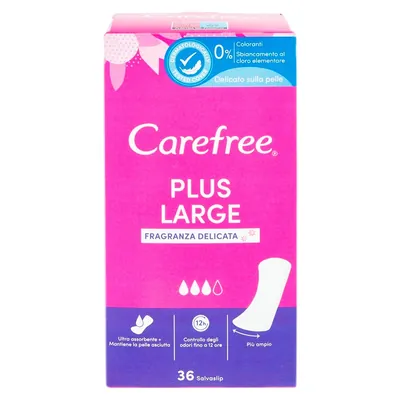 Absorbante zilnice Carefree Large Plus 36buc