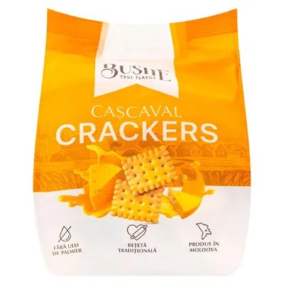 Cracker BUSHE True Flavor cascaval 200gr