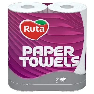 Prosoape de hartie RUTA Universal, 2 straturi, 2 role