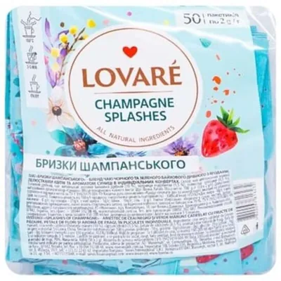 Ceai LOVARE Brizghi Shampanskogo, 50 plicuri