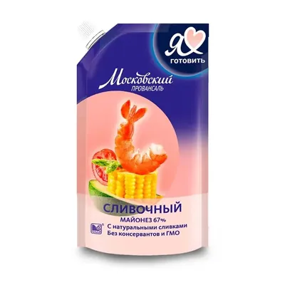 Maioneza Moskovskii provansal 390 ml (374 g) cu frisca 67%