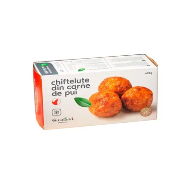 Gustland Chifteluțe cu carne de pui 600g