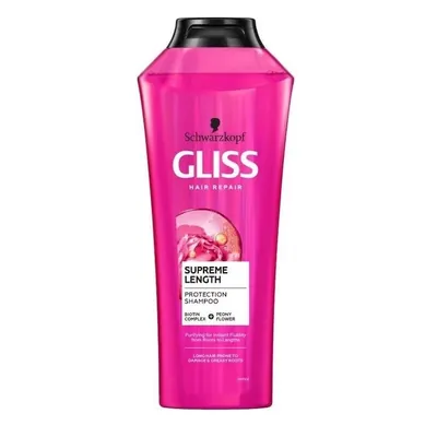Gliss Supreme Length Sampon pentru par lung predispus la deteriorare, 400 ml