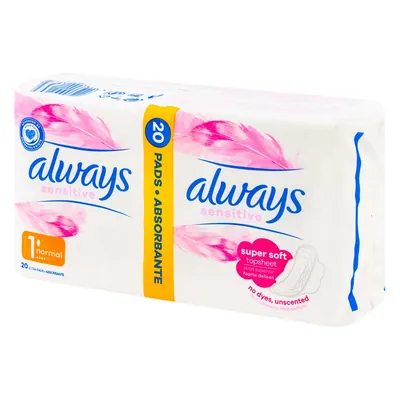 Absorbante Always Sensitive Normal Plus 20buc