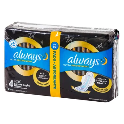 Absorbante Always Ultra Secure Night Duo 12buc