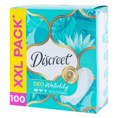 Absorbante zilnice Discreet Deo Waterlily 100buc