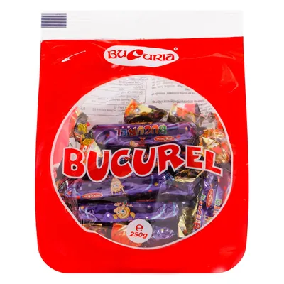 Bomboane Bucuria Bucurel de ciocolata 250g