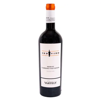 Vin Chateau Vartely Individo Merlot Carbernet Sauvignon rosu sec 0.75l