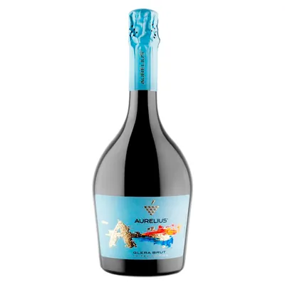 AURELIUS Vin spumant Glera alb brut 0.75l