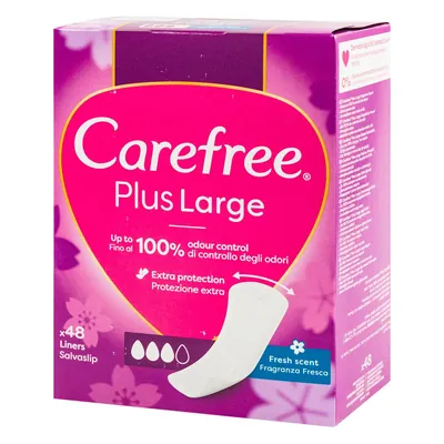 Absorbante zilnice Carefree Large Plus 48buc