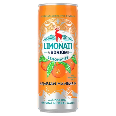 Bautura carbogazoasa Borjomi Limonati Mandarin adjarian 0.33l